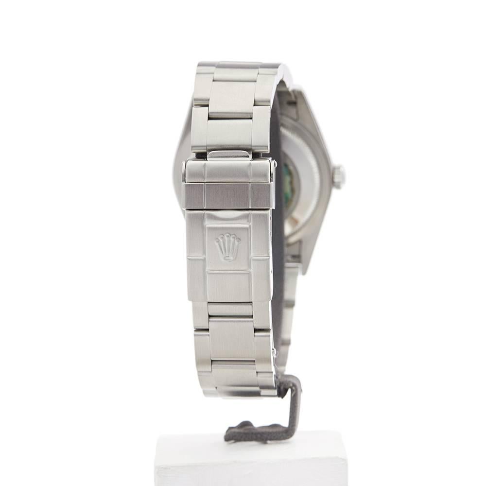 Rolex Stainless Steel Explorer I Automatic Wristwatch Ref 114270, 2001 3