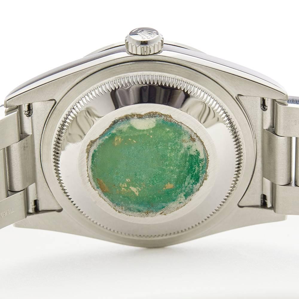 Rolex Stainless Steel Explorer I Automatic Wristwatch Ref 114270, 2001 5