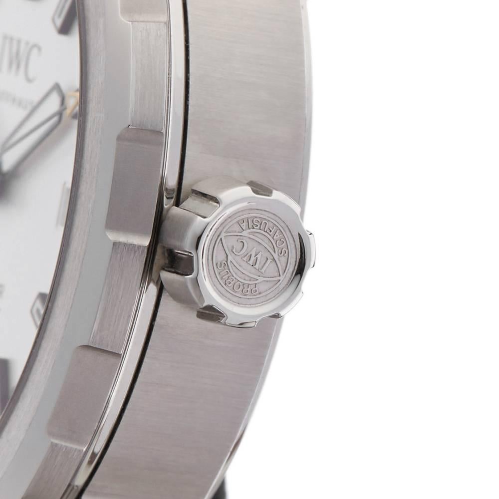 IWC Stainless Steel Aquatimer Automatic Wristwatch Ref IW329003, 2014 In Excellent Condition In Bishop's Stortford, Hertfordshire