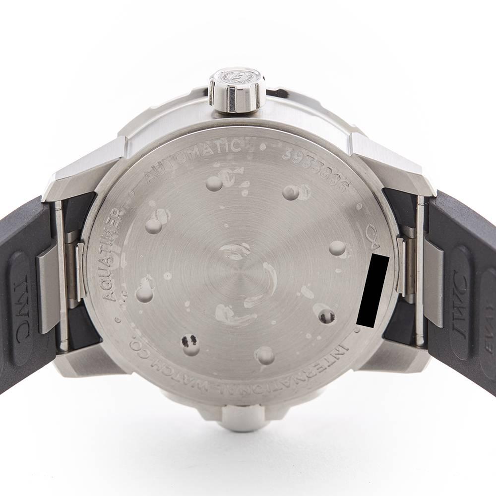 IWC Stainless Steel Aquatimer Automatic Wristwatch Ref IW329003, 2014 3