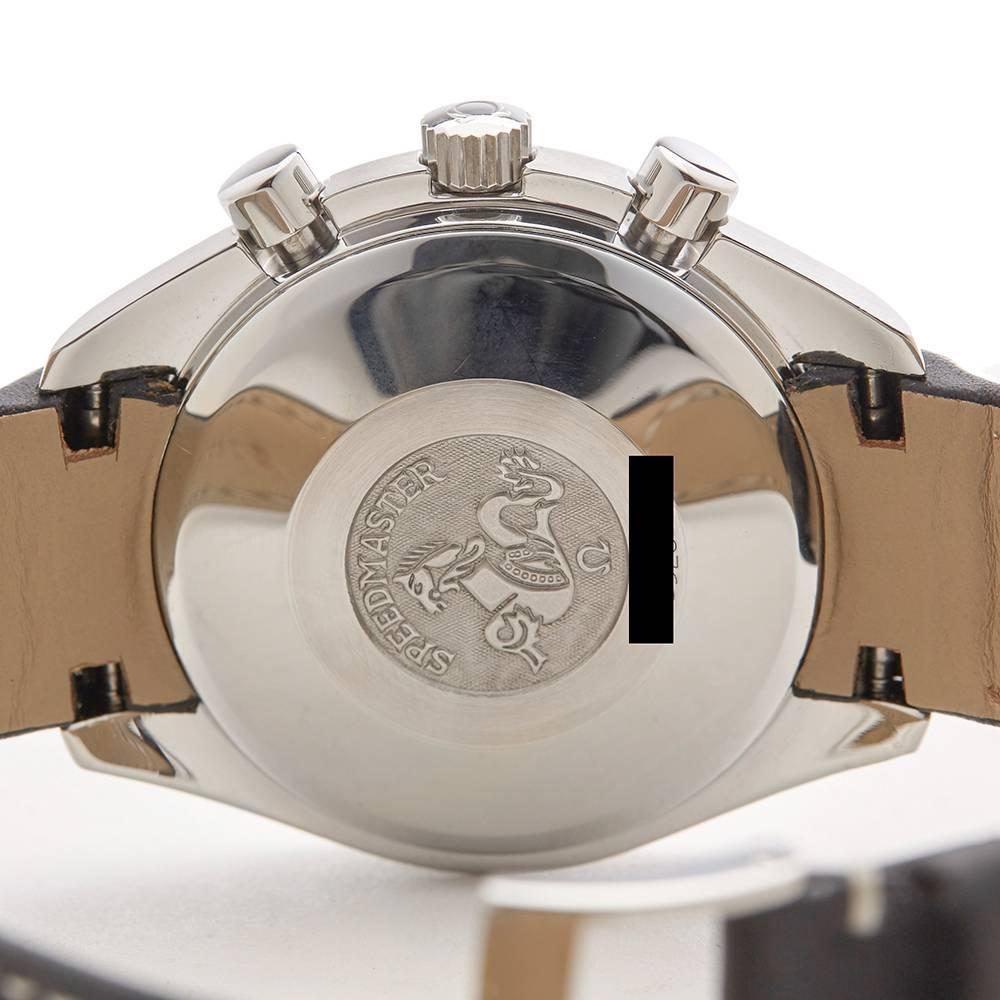 Omega Stainless Steel Speedmaster Automatic Wristwatch Ref 38205326, 1990s 3