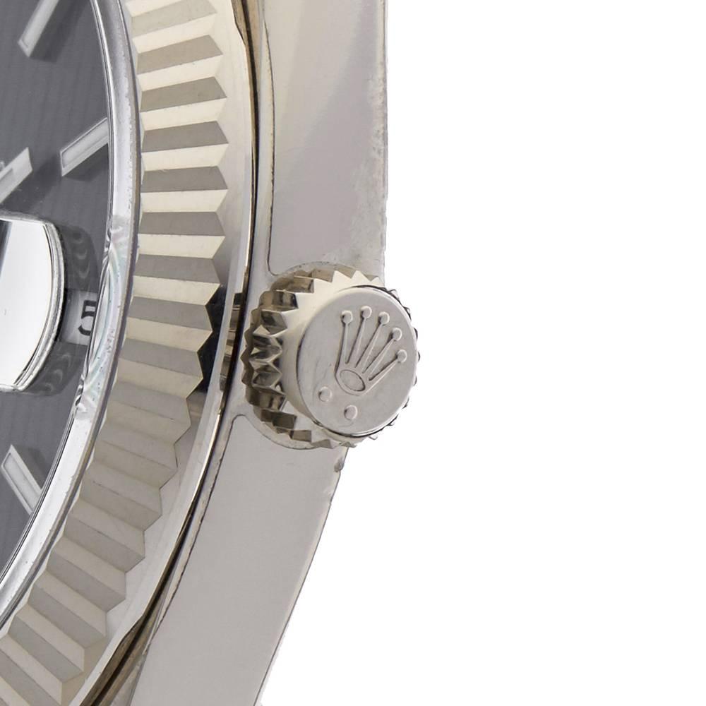 Men's Rolex White Gold Day-Date Automatic Wristwatch Ref 228239, 2016