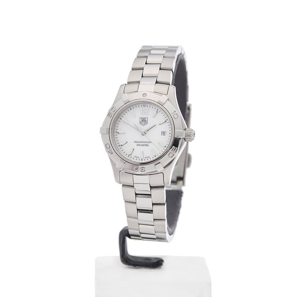 Ref: W4165
Model Number: WAF1414
Serial Number: RKW****
Condition: 9 - Excellent Condition
Gender: 	Ladies
Age: 23rd December 2010
Case Diameter: 27 mm
Case Size: 27mm
Box And Papers Box, Manuals And Guarantee
Movement: Quartz
Case: Stainless