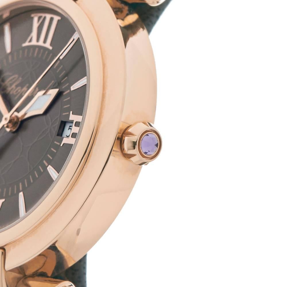 Women's Chopard Ladies Rose Gold Imperiale Quartz Wristwatch Ref 384238-5006, 2017