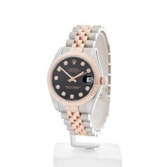 Rolex Rose Gold Stainless Steel Datejust Automatic Wristwatch Ref 178271, 2014