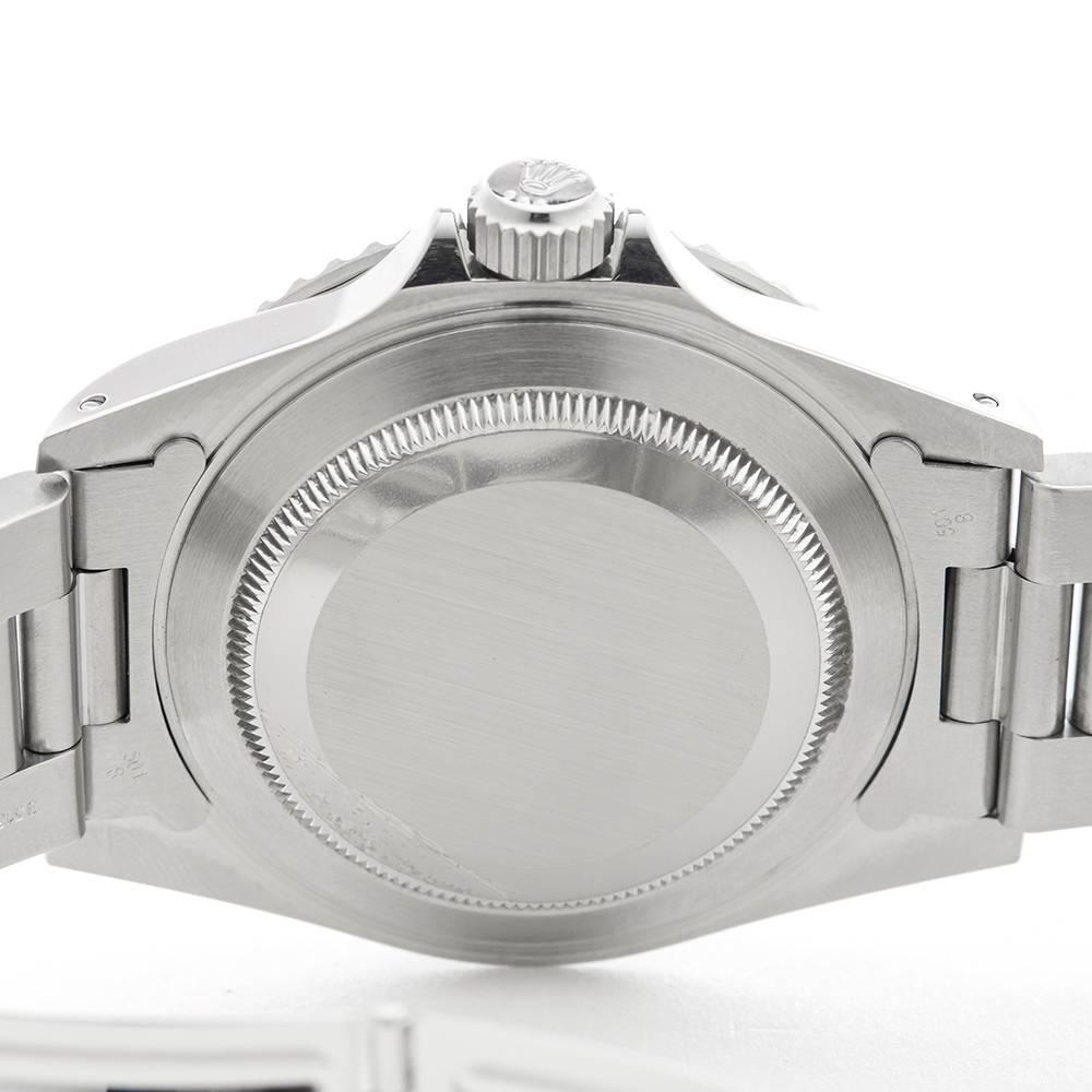 Rolex Stainless Steel Submariner Automatic Wristwatch Ref 14060M, 2012 4