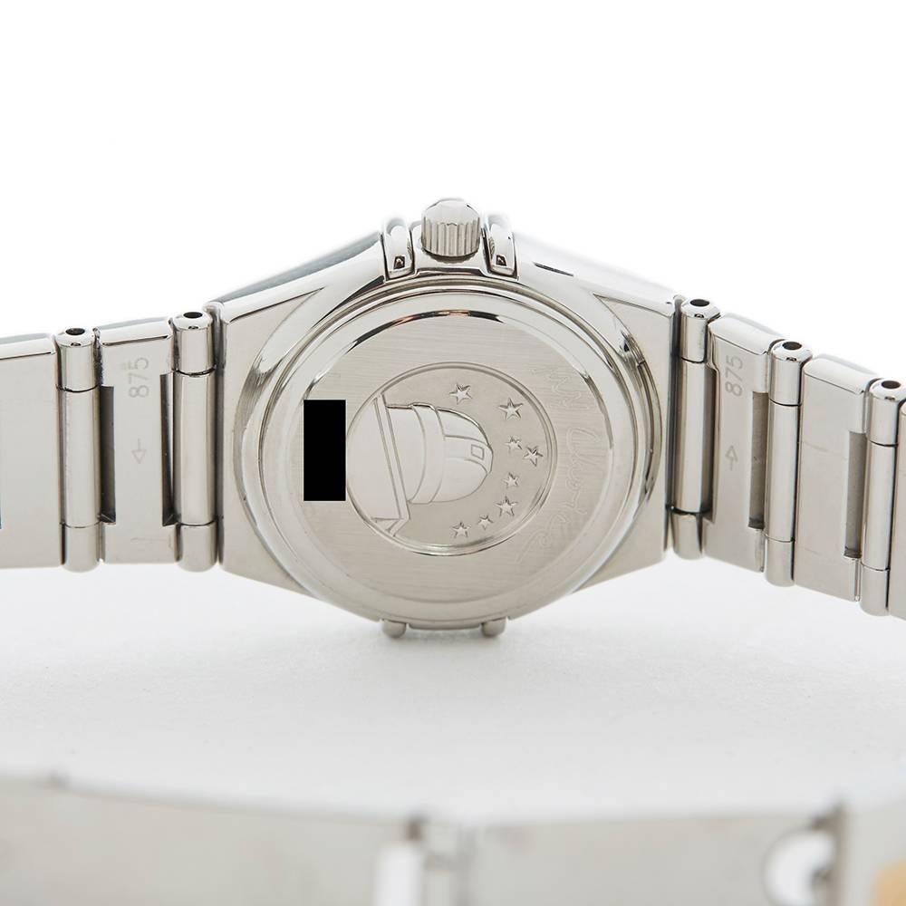 Omega Ladies Stainless Steel Constellation My Choice Quartz Wristwatch, 1998 4