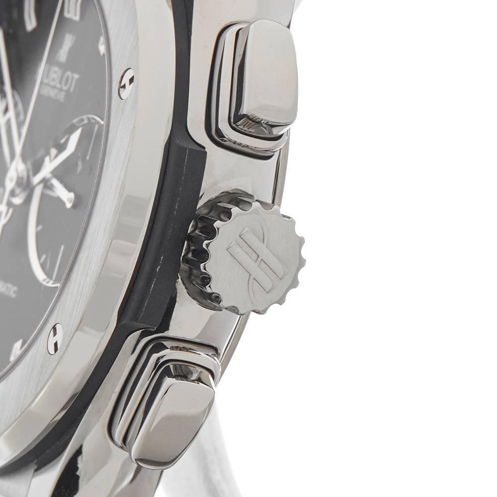 Men's Hublot Titanium Classic Fusion Chronograph Automatic Wristwatch, 2016