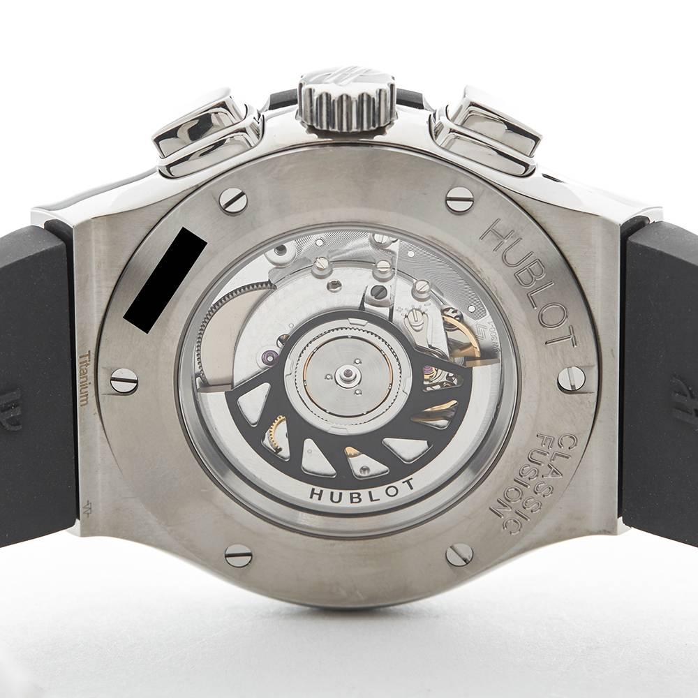 Hublot Titanium Classic Fusion Chronograph Automatic Wristwatch, 2016 4