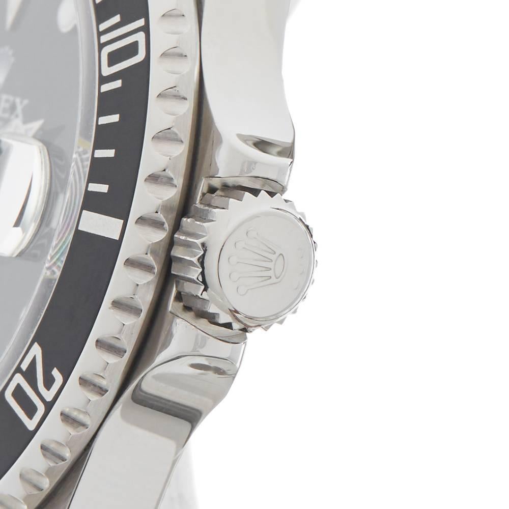 Men's Rolex Stainless Steel Date Submariner Automatic Wristwatch Ref 16610, 2007