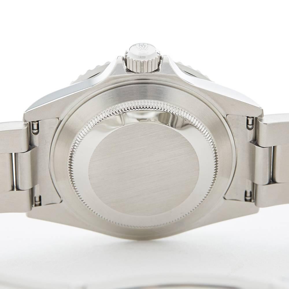 Rolex Stainless Steel Date Submariner Automatic Wristwatch Ref 16610, 2007 4