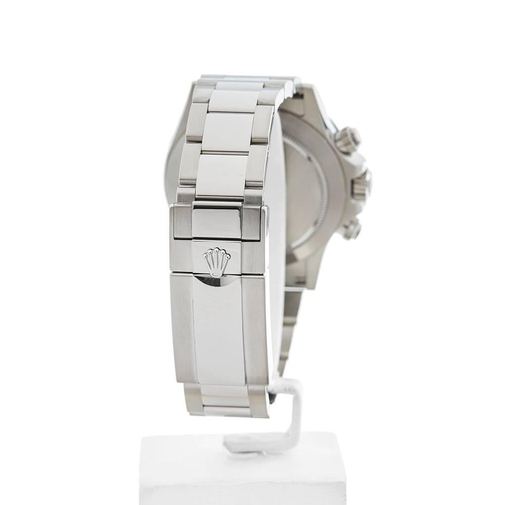 Rolex Stainless Steel Daytona Automatic Wristwatch Ref 116500LN, 2016 3
