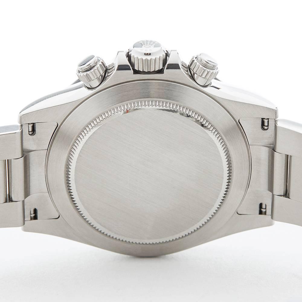 Rolex Stainless Steel Daytona Automatic Wristwatch Ref 116500LN, 2016 4