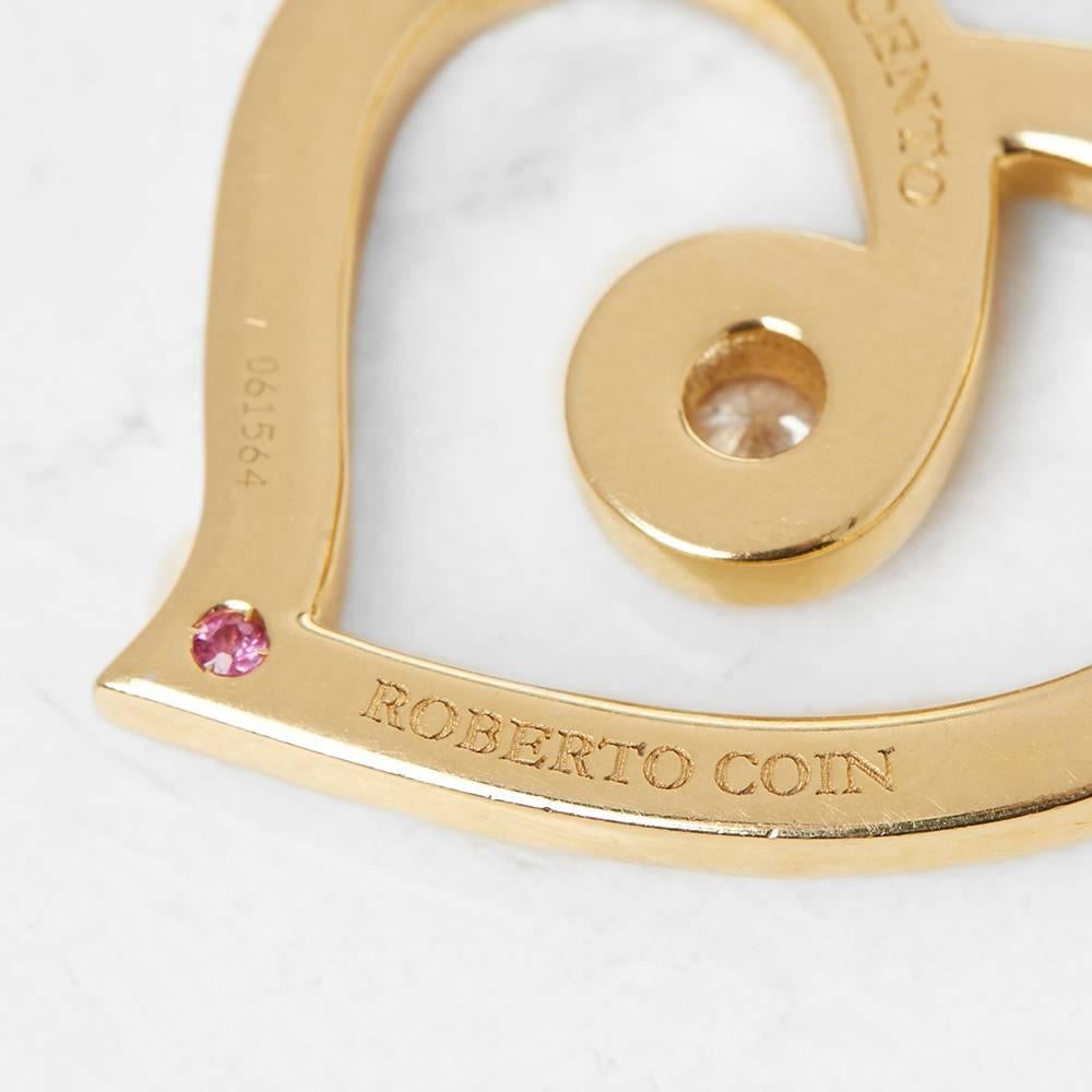 Roberto Coin Diamond Gold Necklace 3