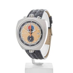 Omega Stainless Steel Seamaster Bullhead Mechanical Wind Wristwatch, 1969