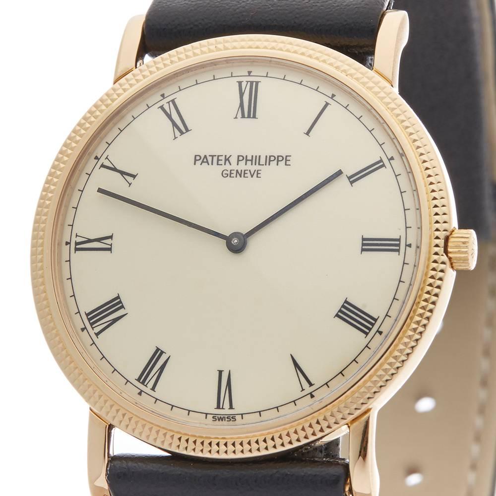 Patek Philippe Ladies Yellow Gold Calatrava Mechanical Wind Wristwatch, 1960s In Excellent Condition In Bishop's Stortford, Hertfordshire