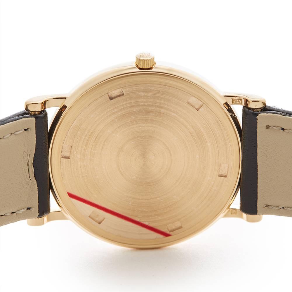 Patek Philippe Ladies Yellow Gold Calatrava Mechanical Wind Wristwatch, 1960s 4
