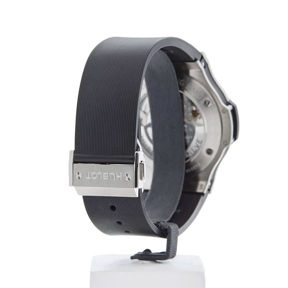 Hublot Stainless Steel Big Bang Automatic Wristwatch, 2013 3