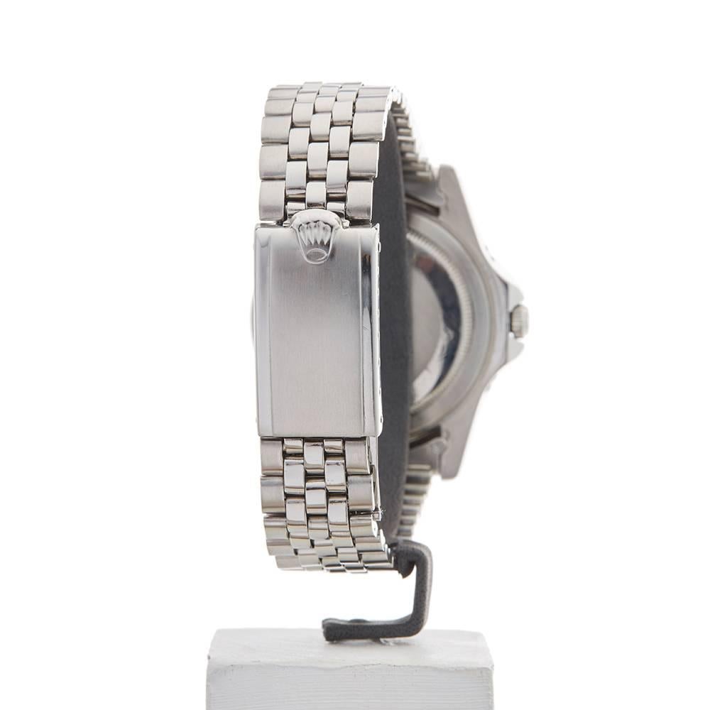 Rolex Stainless Steel GMT-Master Automatic Wristwatch Ref 1675, 1961 3