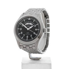 IWC Stainless Steel Pilots UTC Automatic Wristwatch Ref IW325102, 2002