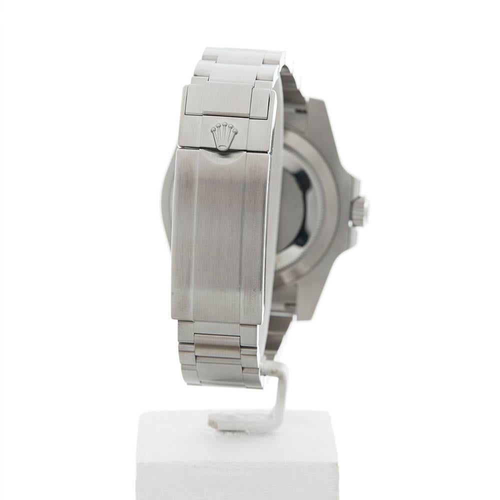 Men's Rolex Stainless Steel Submariner Date Hulk Automatic Wristwatch, 2014