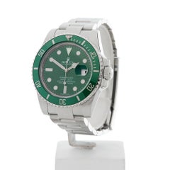 Rolex Stainless Steel Submariner Date Hulk Automatic Wristwatch, 2014
