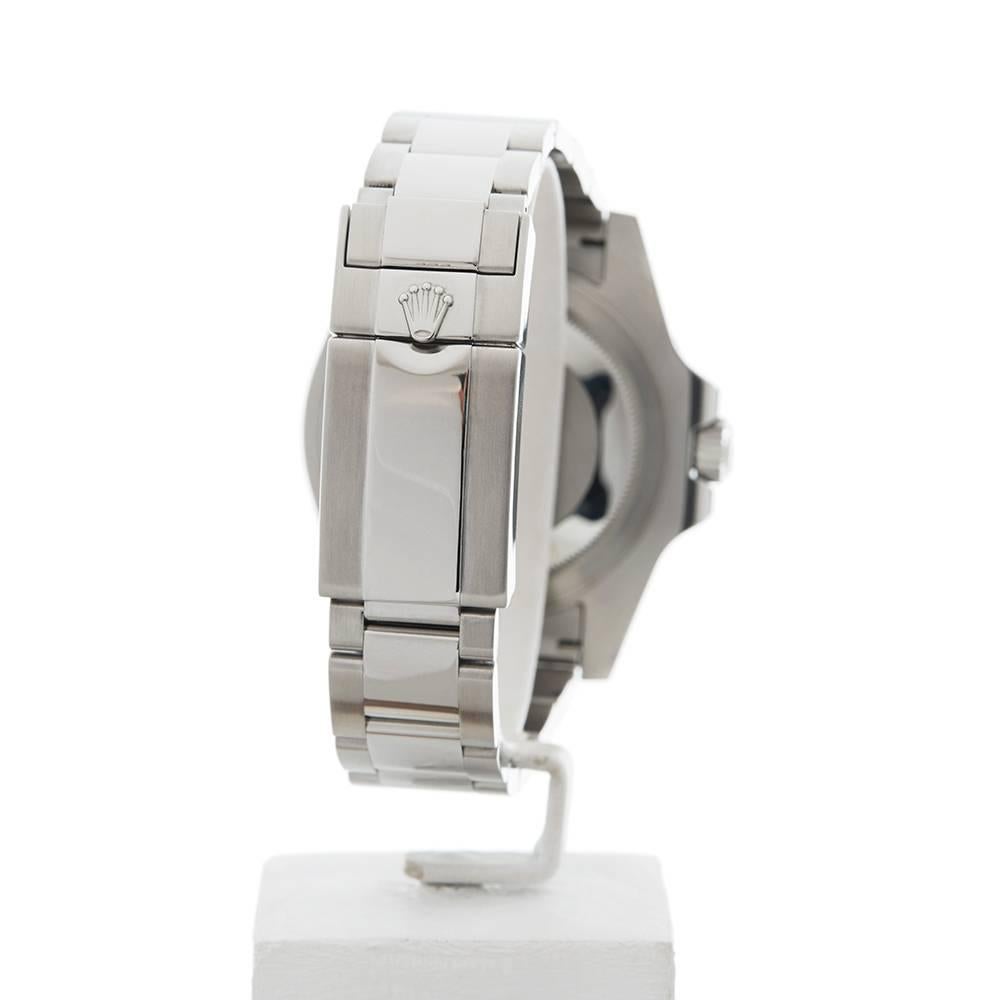 Rolex Stainless Steel GMT Master II Batman Automatic Wristwatch, 2014 1