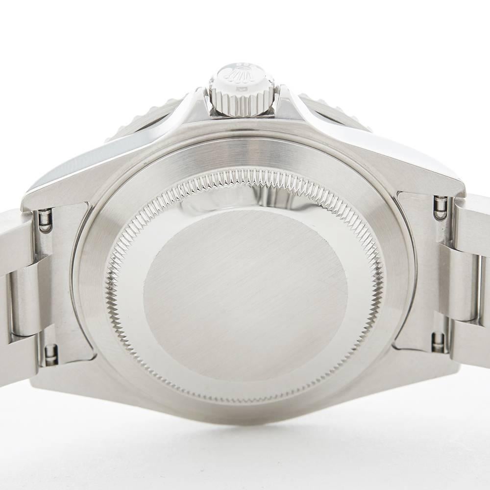 Rolex Stainless Steel Submariner Date Anniversary Kermit Automatic Wristwatch  1