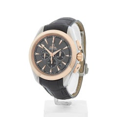 Omega Rose Gold Stainless Steel Seamaster Broad Arrow Automatic wristwatch, 2012