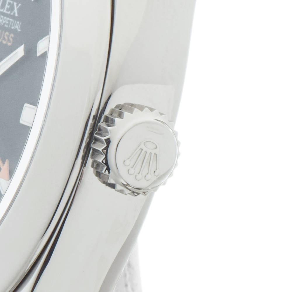 Men's Rolex Stainless Steel Milgauss Automatic wristwatch ref 116400, 2007