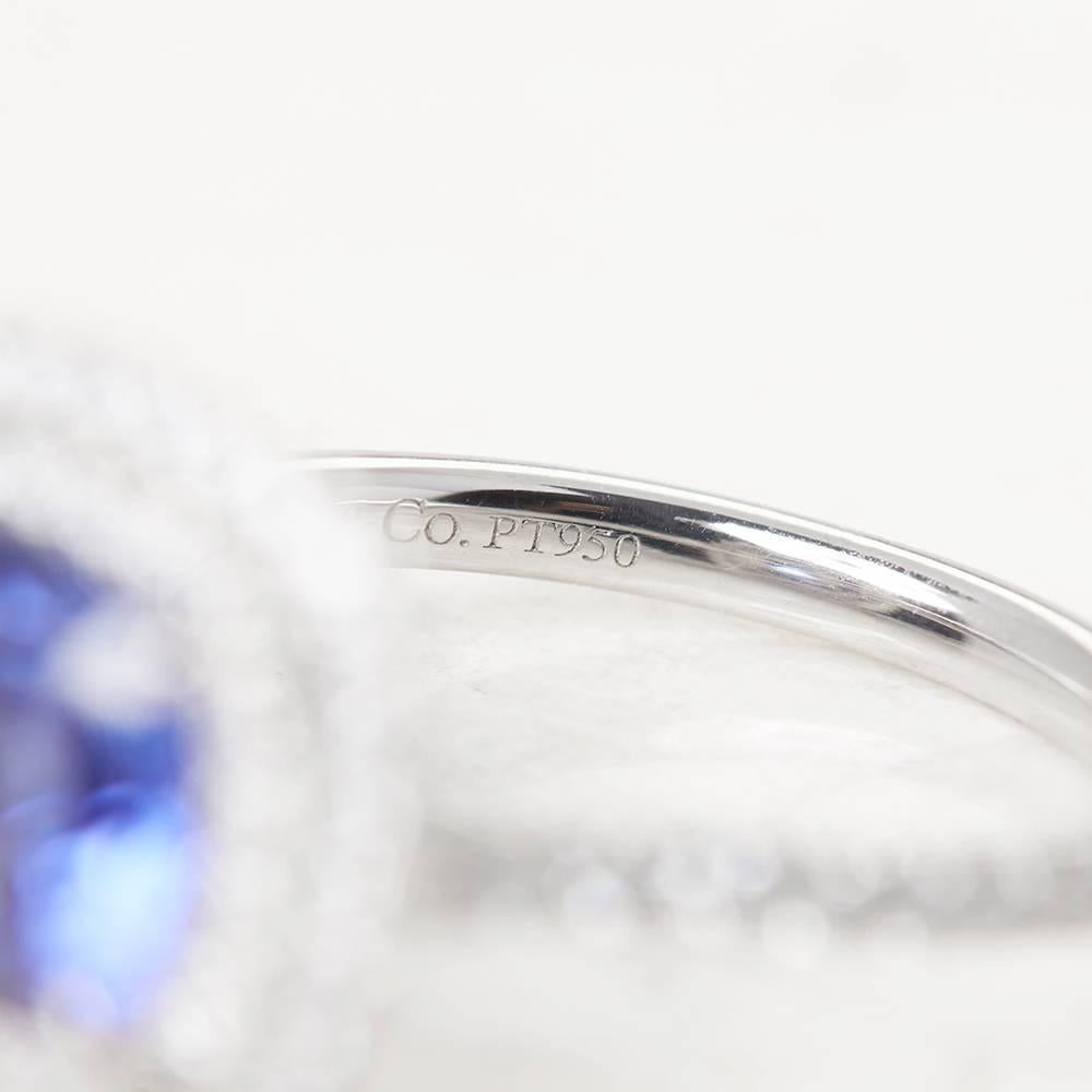 Women's Tiffany & Co. Platinum Tanzanite Soleste Ring