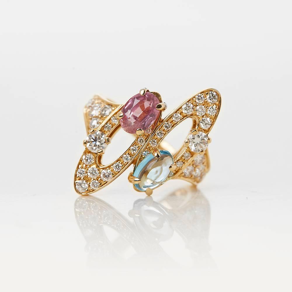 Xupes Code: COM1145
Brand: Bulgari
Description: 18k Yellow Gold Multi-Gemstone Allegra Ring
Accompanied With: Box Only
Gender: Ladies
UK Ring Size: N 1/2
EU Ring Size: 55
US Ring Size: 7
Resizing Possible?: YES
Band Width: 2mm
Condition: 9
Material: