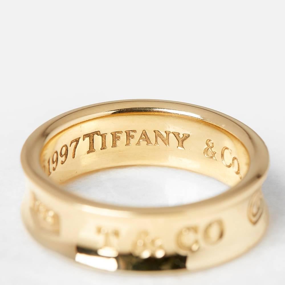 Tiffany & Co. Yellow Gold 1937 Ring In Excellent Condition In Bishop's Stortford, Hertfordshire