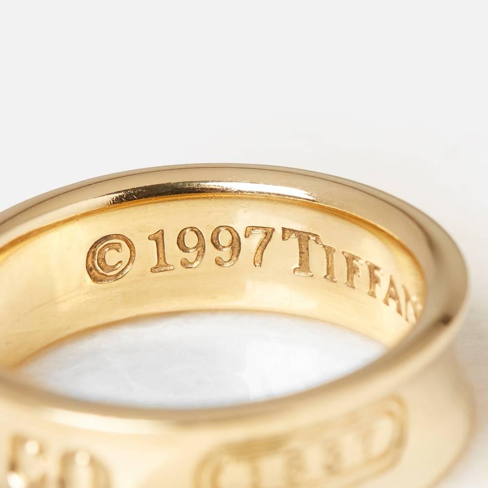 Women's or Men's Tiffany & Co. Yellow Gold 1937 Ring