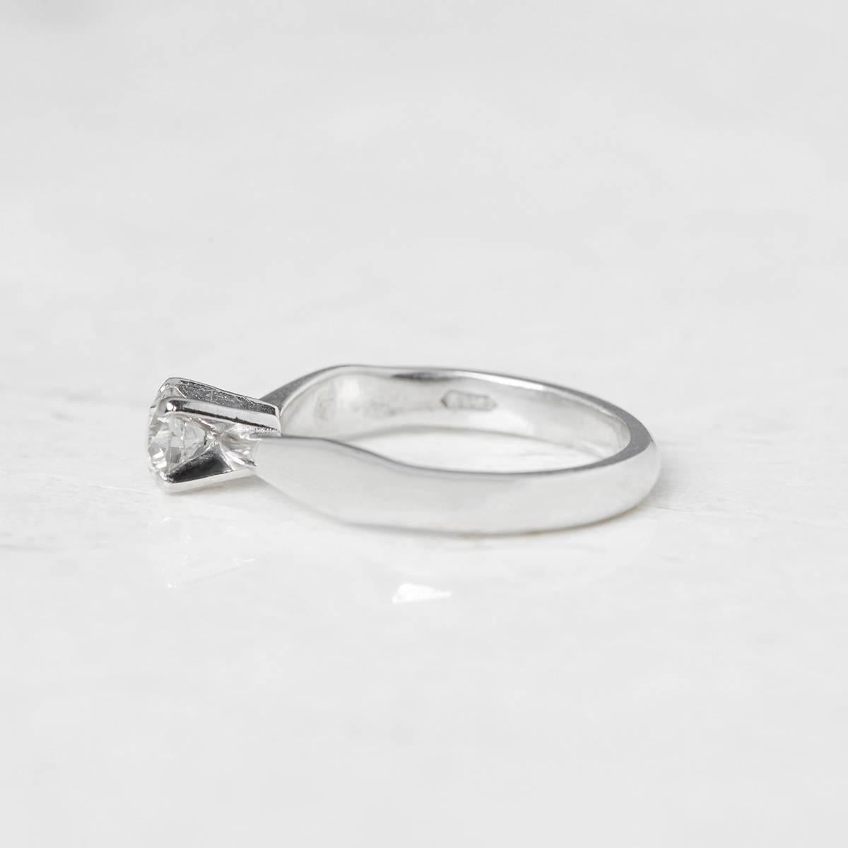 Diamond White Gold Engagement Ring In Excellent Condition In Bishop's Stortford, Hertfordshire