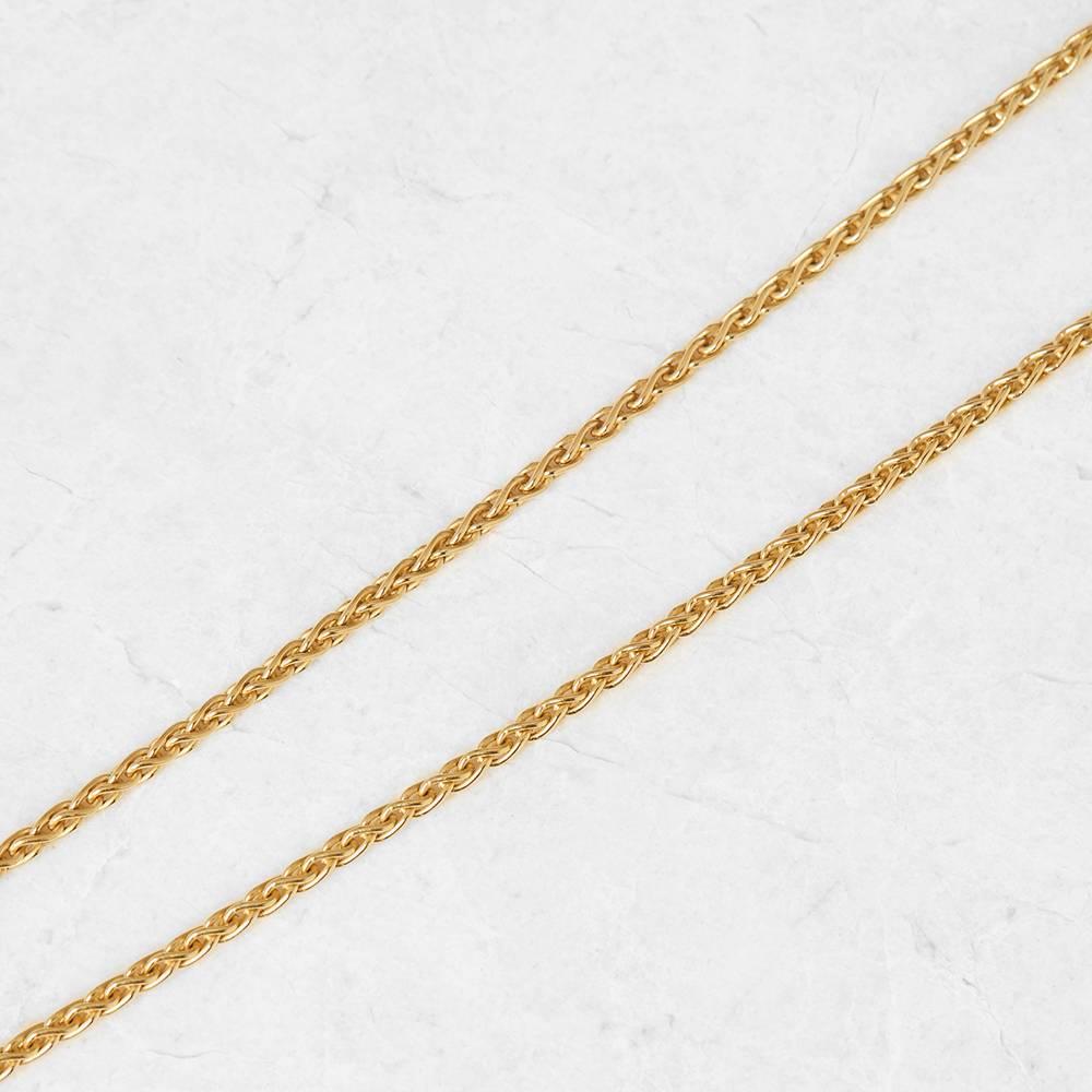 Garrard 18 Karat Yellow Gold Multi-Gem Jade Jagger Limited Edition Necklace In Good Condition In Bishop's Stortford, Hertfordshire