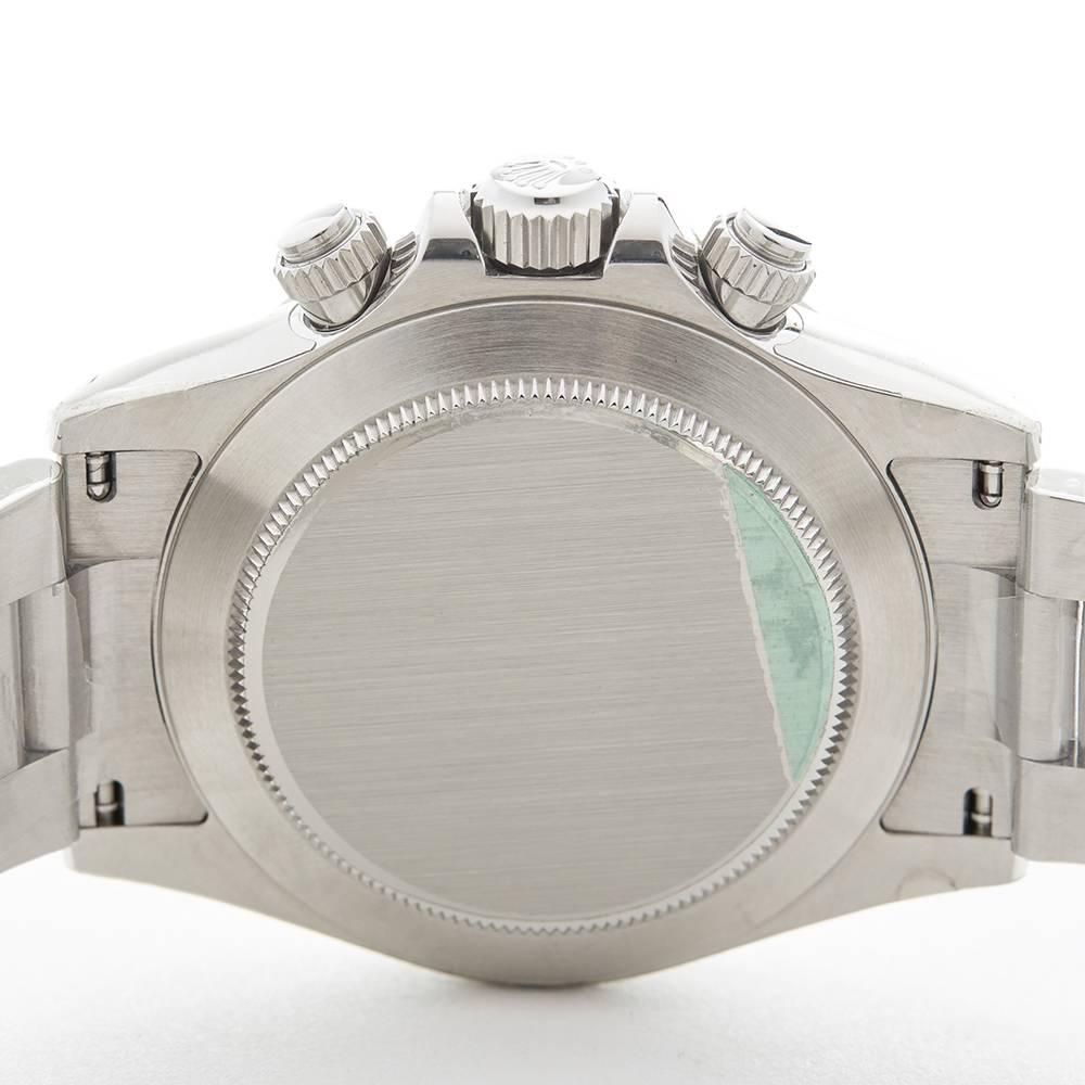 Rolex Stainless Steel Daytona Chronograph Automatic Wristwatch Ref 116520 4