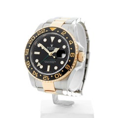 Rolex Yellow Gold Stainless Steel Gmt-Master II Automatic Wristwatch, 2007