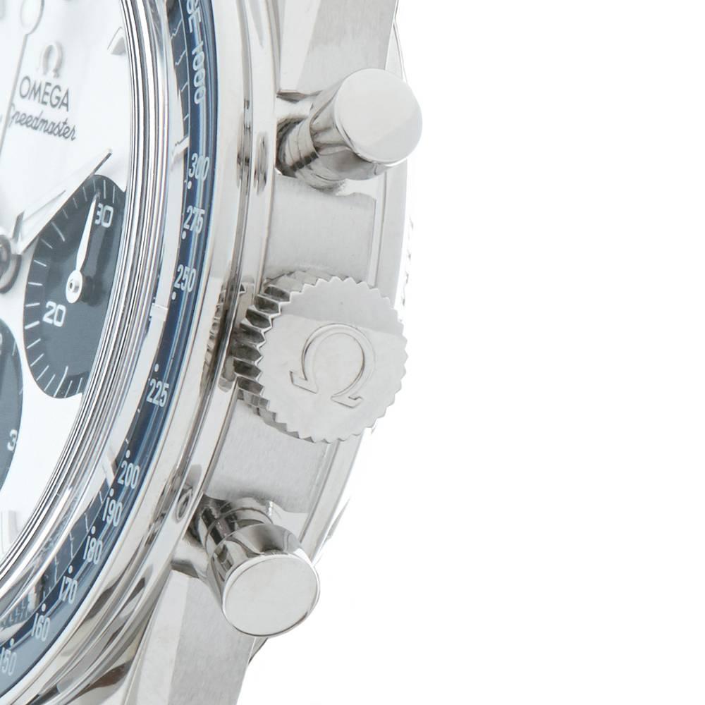 Men's Omega Stainless Steel Speedmaster Mechanical Wristwatch Ref CK2998, 2016