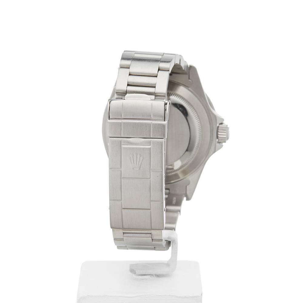 Rolex Stainless Steel Submariner Date Automatic Wristwatch Ref 16610, 1995 3