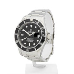Rolex Stainless Steel Submariner Date Automatic Wristwatch Ref 16610, 1995