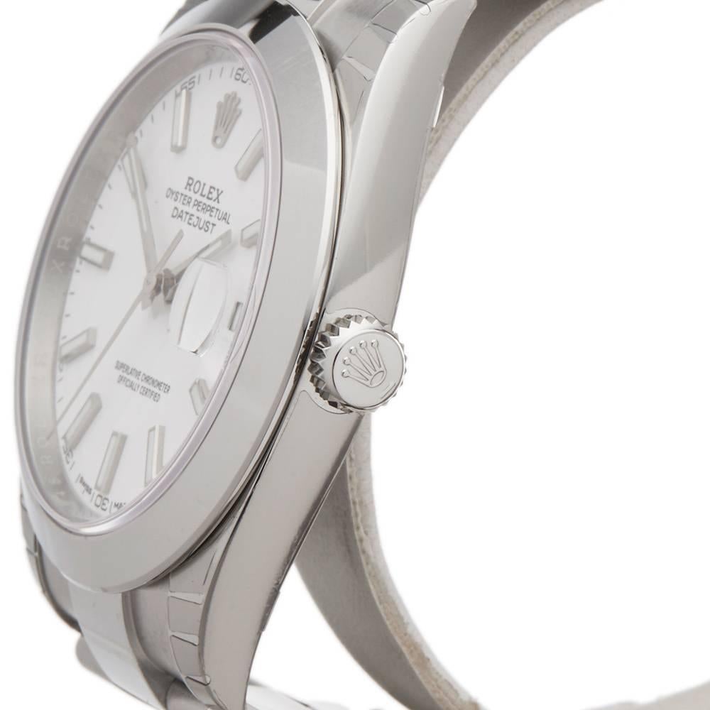 Men's Rolex Stainless Steel Datejust Automatic Wristwatch Ref 126300