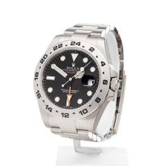 Rolex Stainless Steel Explorer ii Automatic Wristwatch Ref 216570
