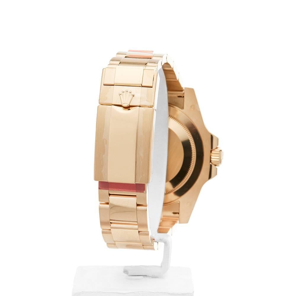 Rolex Yellow Gold Gmt-Master II Automatic Wristwatch, 2017 3