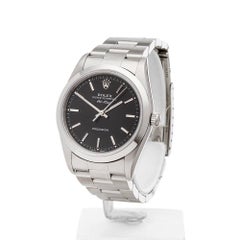 Rolex Stainless Steel Air King Automatic Wristwatch Ref 14000, 1987