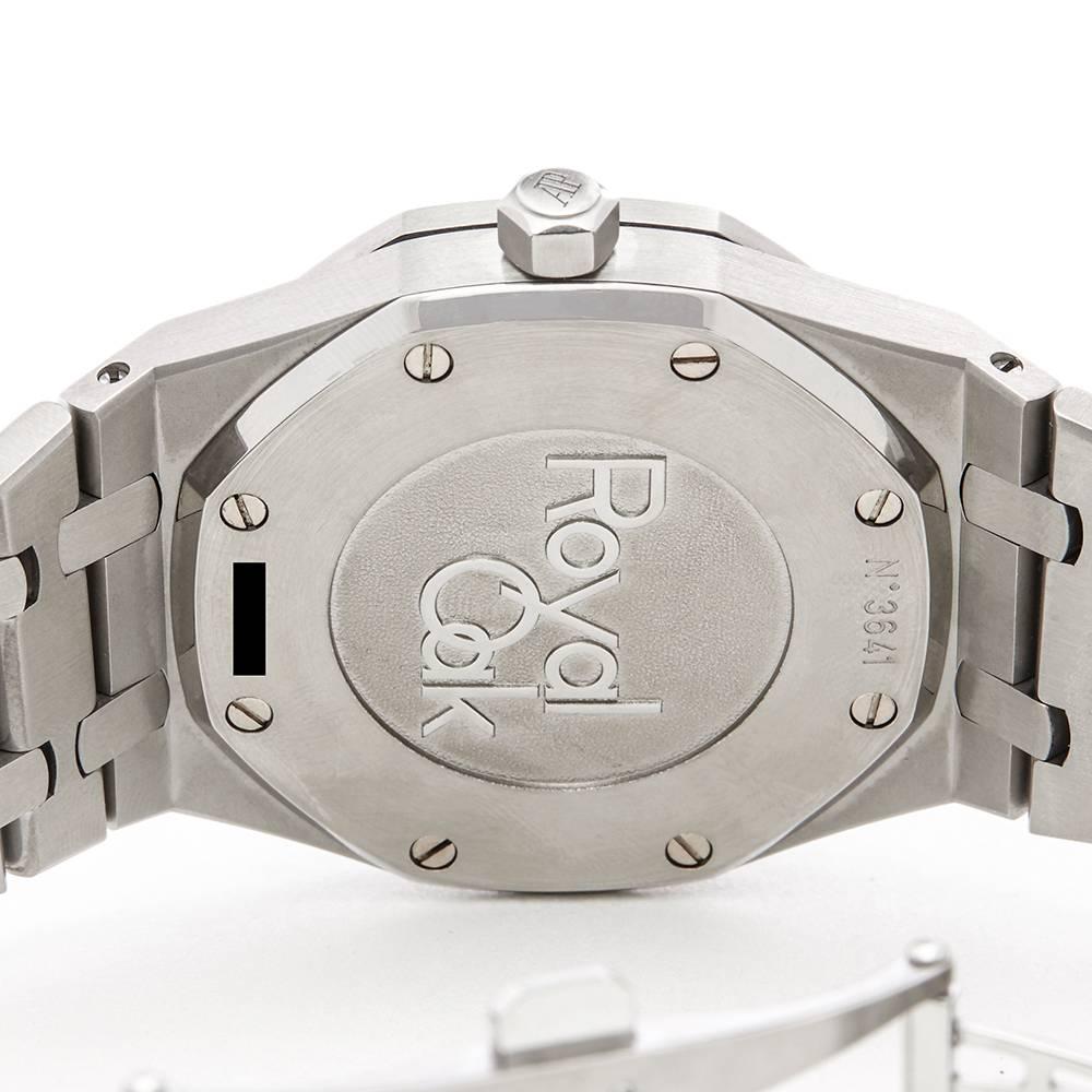 Audemars Piguet Stainless Steel Royal Oak Automatic Wristwatch, 2010s 4