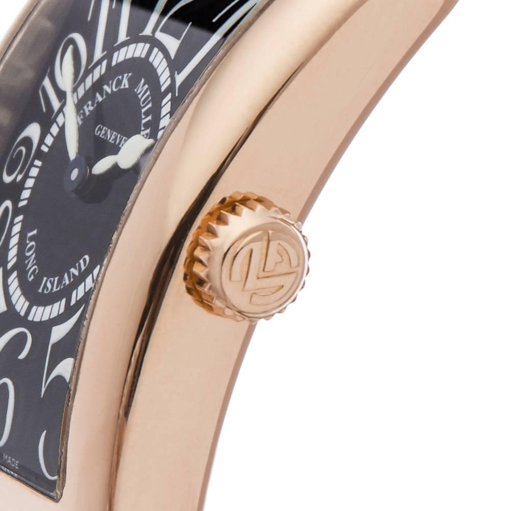 Women's Franck Muller Ladies Rose Gold Long Island Quartz Wristwatch Ref 902QZ, 2000