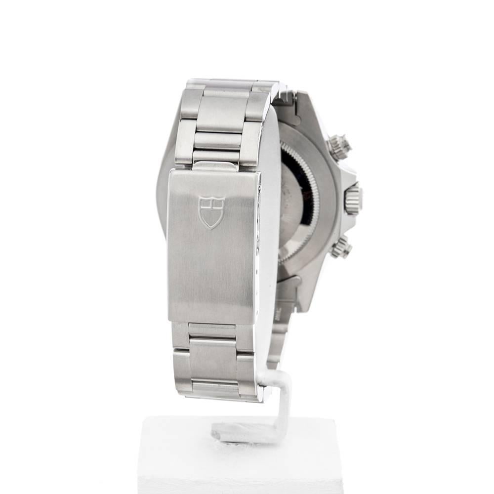Tudor Stainless Steel Oysterdate Big Block Automatic Wristwatch Ref 79180 3