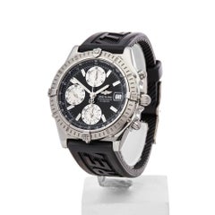 Breitling Stainless Steel Chronomat Chronograph Automatic Wristwatch Ref A13352