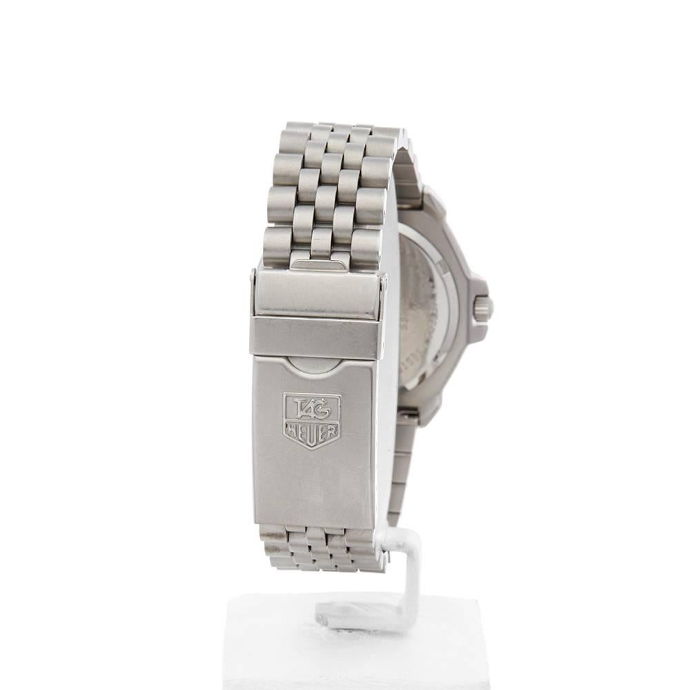 Montre-bracelet Tag Heuer Formula 1 à quartz en acier inoxydable Réf. WA1214 3